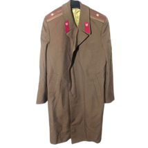 VTG Major Officer Military Daily Coat Cloak Raincoat Soviet Russian Army... - $95.13 CAD
