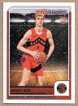 2023-24 Hoops Winter #243 Gradey Dick Toronto Raptors RC Rookie - £1.60 GBP