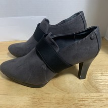 Dana Buchman Boots Womens 8.5 M Shary Slip On Low Ankle Bootie  Fabric H... - $441.26 MXN