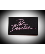 PAT BENATAR FEMALE HARD ROCK POP MUSIC SINGER EMBROIDERED PATCH  - $4.99