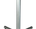 Lorell Silver Bistro-Height X-Leg Table Base, Metallic, 32&quot;. - $218.92
