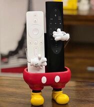 Mickey Multifunction Remote &amp; Phone Holder  Creative Desktop Organizer ... - $49.00