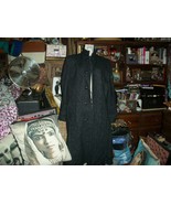FOX KNAPP Splendid Dark Gray Smoke Wool Overcoat Size 40 - £31.56 GBP