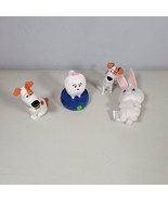 The Secret Life Of Pets Toy Lot of 4 Gidget Rabbit and Dog - £8.65 GBP