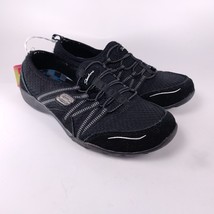 Skechers Womens Flex Appeal 3.0 Slip-On Black Shoe Sneakers Size 7 - $19.79