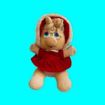 Vintage Baby Miss Piggy Plush Christmas Jim Henson Muppet 1987/88 - £9.78 GBP