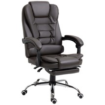 HOMCOM Ergonomic Executive Office Chair: High Back, PU Leather, Footrest - $3,945.00 MXN