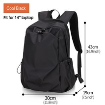 Mini Popular Backback for Men 12.9 Inch Ipad Waterproof Light Weight Bag Short T - $49.15