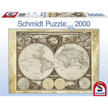 Schmidt Jigsaw Puzzle 2000pcs - World Map - £60.53 GBP