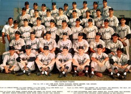 1951 DETROIT TIGERS 8X10 TEAM PHOTO BASEBALL PICTURE MLB - £3.82 GBP