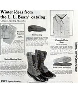 L.L. Bean Winter Clothing 1979 Advertisement Freeport Maine Vintage DWKK5 - $24.99