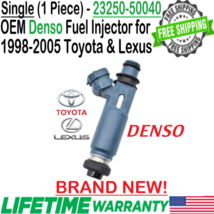 BRAND NEW OEM Denso 1Pc Fuel Injector For 1998-2005 Toyota Land Cruiser 4.7L V8 - £59.17 GBP