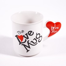 The Love Mug I Heart You Valentines Ceramic Coffee Mug Tea Cup Drinkware... - $16.83