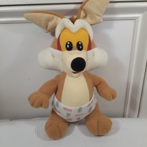 Vintage Wile E Coyote baby plush printed Diaper Looney Tunes Lovables Tyco 1995 - £15.16 GBP