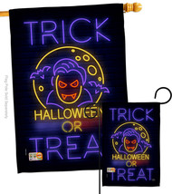 Halloween Dracula - Impressions Decorative Flags Set S112087-BO - £46.33 GBP