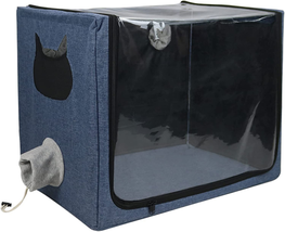 100L Dog Oxygen Chamber,Pet Dog Cat Animal Oxygen ICU Cage Large PET Brooder Nur - £64.66 GBP