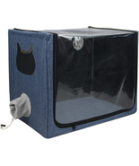 100L Dog Oxygen Chamber,Pet Dog Cat Animal Oxygen ICU Cage Large PET Brooder Nur - £64.51 GBP