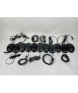 Lot of 11 Logitech Optical Corded Mouse USB 3 Button Computers B100 M100... - $707.53 MXN