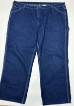 Big Smith Dark Carpenter Denim Jeans Men Size 46x30 (Measure 44x29) - £19.59 GBP