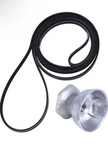 Dryer Belt &amp; Motor Pulley Kit - Compatible with Whirlpool, Kenmore Models - $12.57