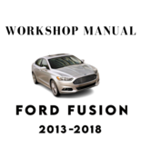 FORD FUSION 2013 2014 2015 2016 2017 2018 SERVICE REPAIR WORKSHOP MANUAL - €6,07 EUR