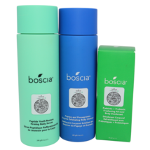 Boscia Cleanser, Serum, &amp; Deodorant - Aluminum Free 3 pc Body Bundle - £47.41 GBP