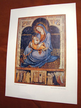 sale beautiful art print bartolomeo da camogli madonna with child xiv s.-
sho... - £19.42 GBP
