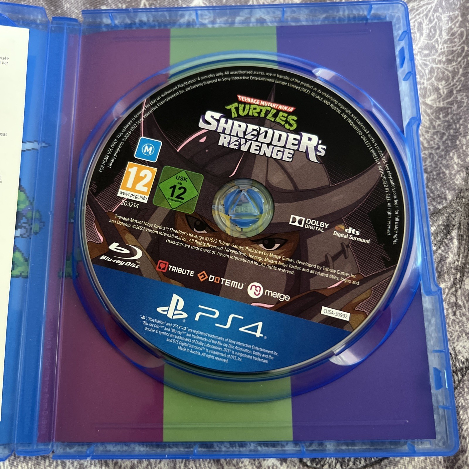 TMNT Teenage Mutant Ninja Turtles Shredder's Revenge PS4 Playstation 4 Item image 2