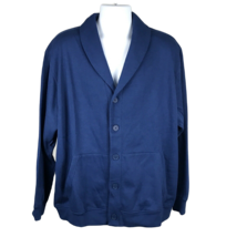 Scandia Woods Men&#39;s Collared Blazer Jacket ~ Sz XL ~ Blue ~ Long Sleeve - £13.43 GBP