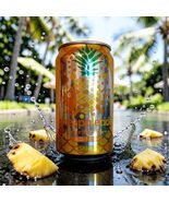 Sanko Pineapple Cider 11.6 Fl oz, Japanese Carbonated Soft Drink - One (... - $2.92