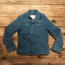Holister 1922 Jacket Women’s Large Black Military Utility Bella Swan Twi... - $39.26
