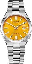 New Citizen TSUYOSA Automatic Stainless Steel Yellow dial 40mm Watch NJ0150-56Z - £302.02 GBP