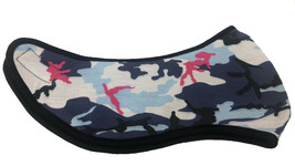 Reversible Motorcycle Camo Face Mask For Adult Unisex Size M Neck Rest Washable - £9.12 GBP