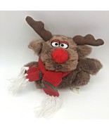 Vintage Joelson Industries Rudolph Reindeer Christmas Plush 1988 5&quot; - $7.50