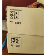 Ink Cartridge Suprint Replacement 270XL 271XL 18 Pcs 15Pcs Lot of 2 boxes - $34.64