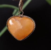 Himalayan golden healer  azeztulite heart pendant  infusion of divine fire #5827 - £21.12 GBP