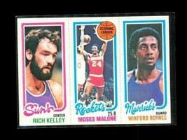 1979-80 Topps Mini Triple Basketball Card #64 Boynes #102 Malone #192 Kelley - £7.90 GBP