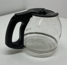 Mr. Coffee 12 Cup Replacement Glass Carafe Black/Clear Coffee Pot. - £7.82 GBP