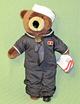 1994 Navy Jj Wind Teddy Plush Patriot Bear 20&quot; Vintage Original Hang Tag Uniform - £17.22 GBP