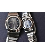 One Price for Two, Serviced  Vintage Rare Seiko Automatic Watch Pair Ova... - $506.08 CAD