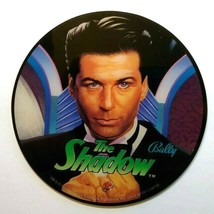 The Shadow Pinball COASTER Promo Original NOS Plastic Alec Baldwin 1993 - $21.38