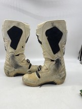 Alpinestars Tech 7 Tech Series MX Enduro Boots Size 8 White Read - £98.29 GBP
