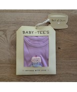 Best of Chums Baby Girl Tee Shirt.  Purple with Cupcake. 6-12 months - £10.15 GBP