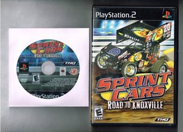 Sprint Cars Road To Knoxville PS2 Game PlayStation 2 Disc And Case no ma... - $14.50