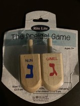 The Driedel Game wooden spinners New - $8.59