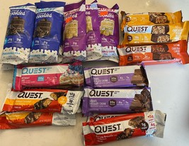 21 ct Quest protein 8 Variety Flavors Keto High Protein No Box/Dates B157 - $29.69