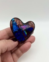 Objet de Arte - Handmade Dichroic Art Glass Heart Keepsake- “You Are Lov... - $45.00