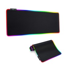 Rgb Gaming Mouse Mat Pad - Large Extended Led Mousepad With 14 Lighting Modes 2  - £30.59 GBP