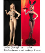 OOAK 1999 Modern Icons BLACK 45th Anniversary Playboy Bunny Joy figurine + EXTRA - $1,799.00