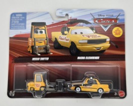 Disney Pixar Cars Megan Shifter Masha Ellswrench Fiber Fuel 2-Pack Die-C... - $331.49 MXN